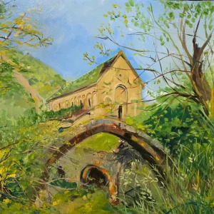 Chorvank Monastery with Bridge