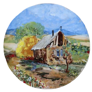 Plate — Stone House in Hatsik Village